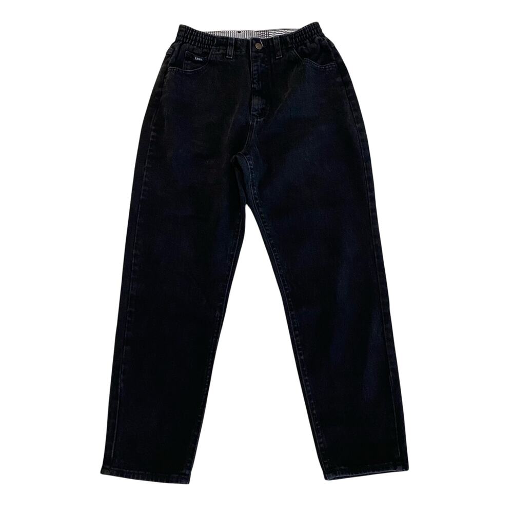 Lee Petite Vintage 90's Made in USA 100% Cotton High rise Y2k Relaxed Fit Jeans